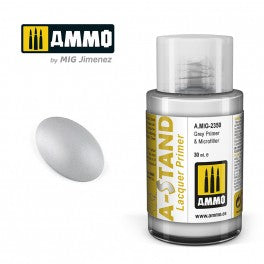 AMMO by Mig 2350 A-Stand Grey Primer & Microfiller Lacquer