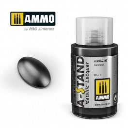 AMMO by Mig 2319 A-Stand Gunmetal Metallic Lacquer