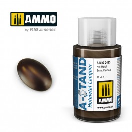 AMMO by Mig 2425 A-Stand Hot Metal Burnt Carbon Lacquer
