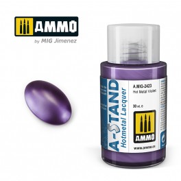 AMMO by Mig 2423 A-Stand Hot Metal Violet Lacquer