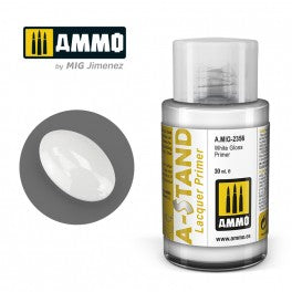 AMMO by Mig 2356 A-Stand White Gloss Primer Lacquer