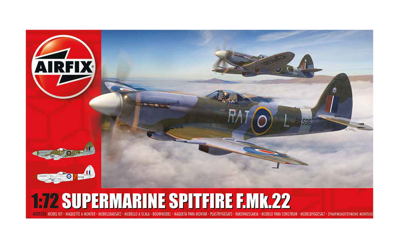 Airfix 02033A 1/72 Supermarine Spitfire F.Mk.22