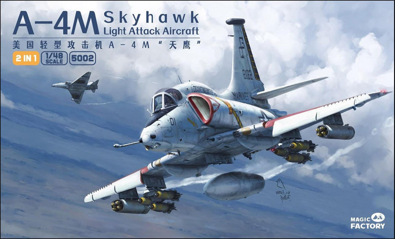 Magic Factory 5002 1/48 A-4M Skyhawk Light Attack Aircraft