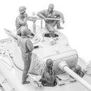Sol Resin Factory MM585 1/16 WWII U.S. Army M4A3E8 Crew