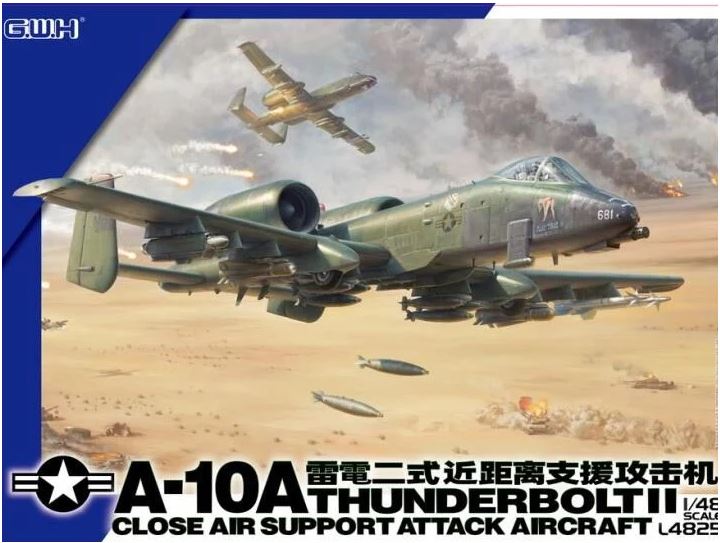 Great Wall Hobby L4825 1/48  A-10A Thunderbolt II - Close Air Support Attack Aircraft