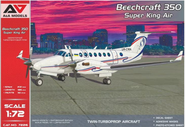 A&A Models 7226 1/72 Beechcraft 350 Super King Air