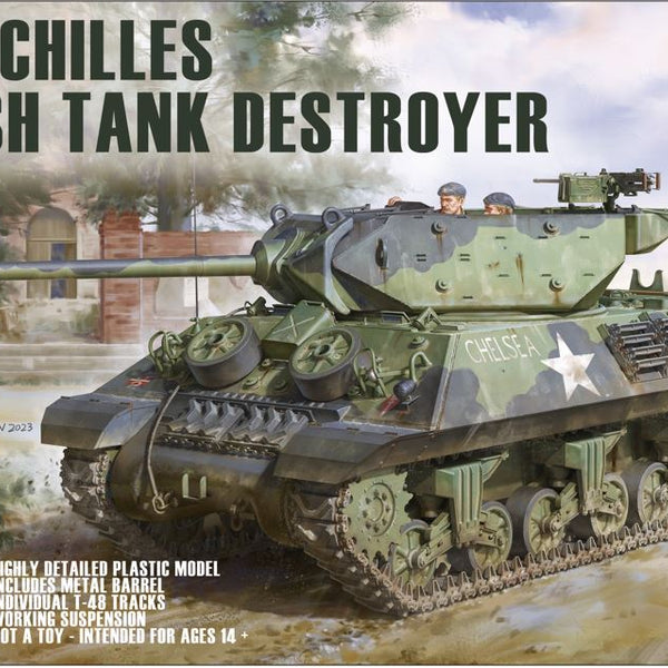 Andy's Hobby Headquarters AHHQ007 1/16 British Achilles M10 IIc Tank D