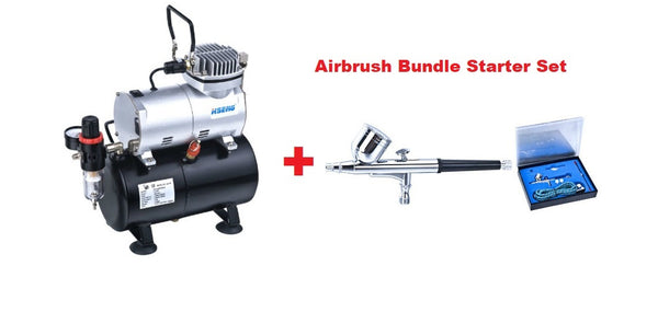 Value Air Bundle "Let´s get started"  Airbrush Starter Set (includes AS-186 & HS-30K)