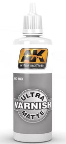 AK Interactive 183 Ultra Matte Finish Top Quality Varnish 60ml