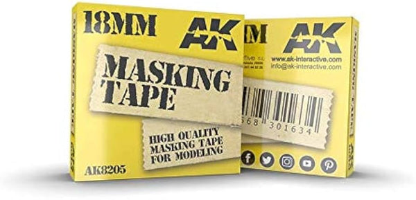AK Interactive 8205 Masking Tape 18MM