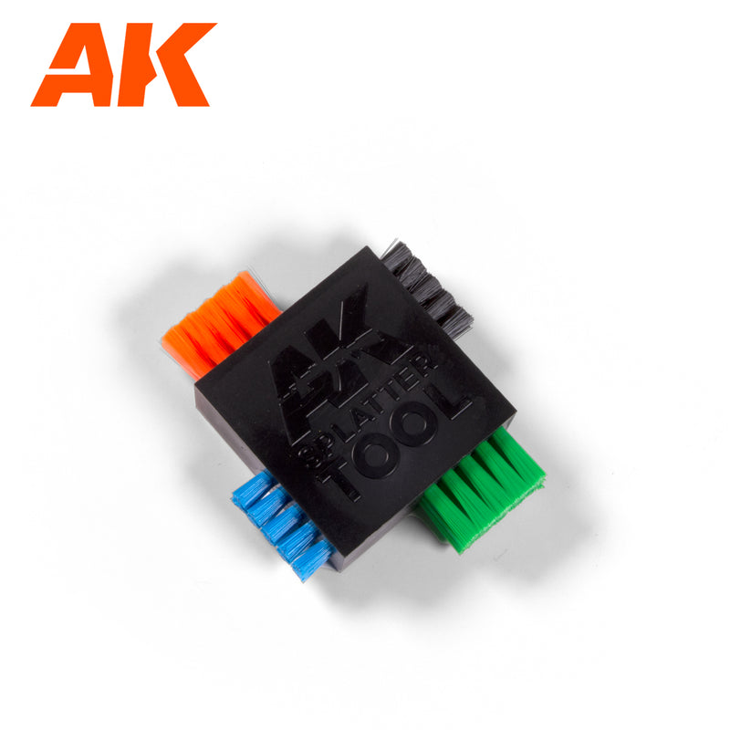 AK Interactive 9160 Splatter Tool - 4 sided