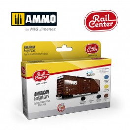 AMMO by Mig R-1010 RAIL CENTER - American Freight Cars