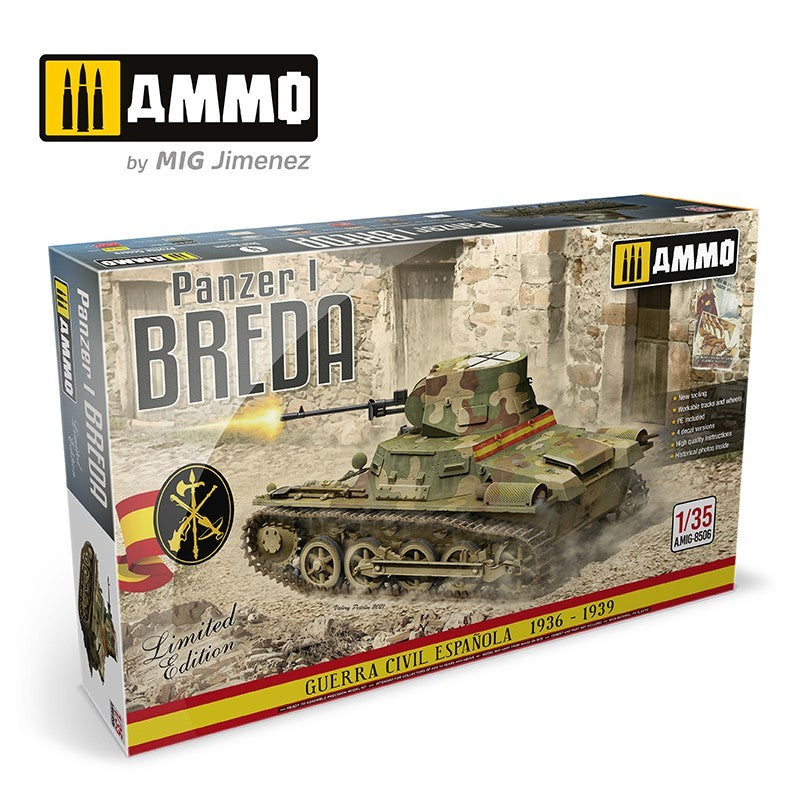 AMMO by Mig 8506 1/35 Panzer I Ausf. A Breda - Spanish Civil War Light Tank Destroyer