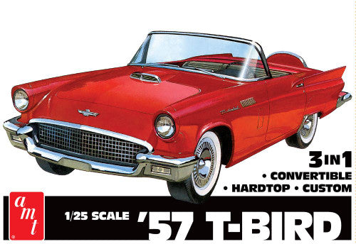 AMT 1397 1/24 1957 Ford Thunderbird (3 in 1)