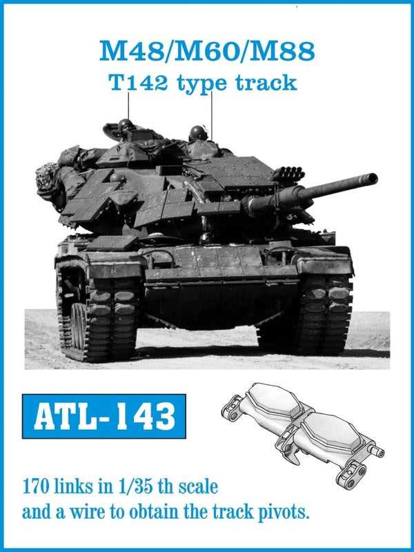 Friulmodel ATL-143 1/35 M-48 / M-60 / M-88 T142 type track