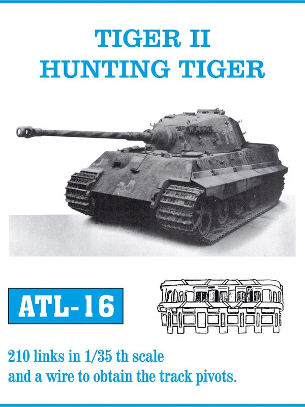 Friulmodel ATL-16 1/35 Tiger II Jagdtiger (Hunting Tiger) track set