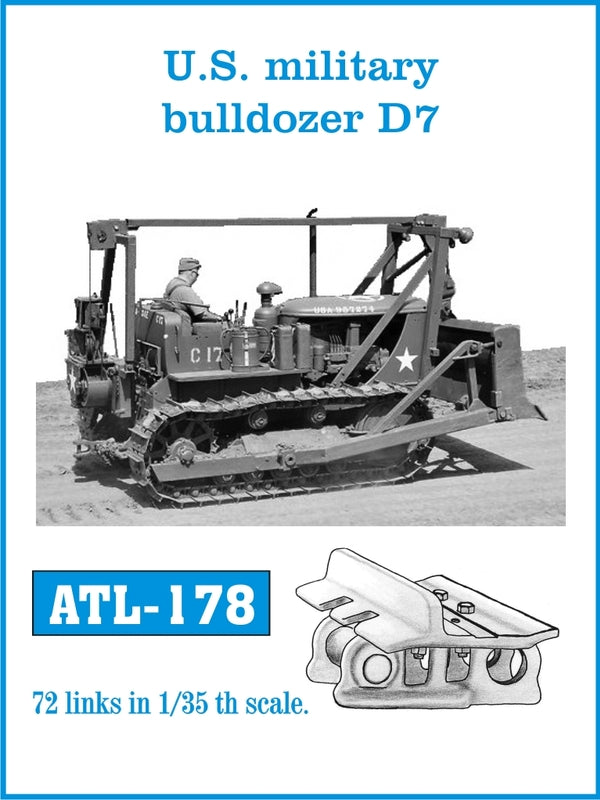 Friulmodel ATL-178 1/35 U.S. military Bulldozer D7