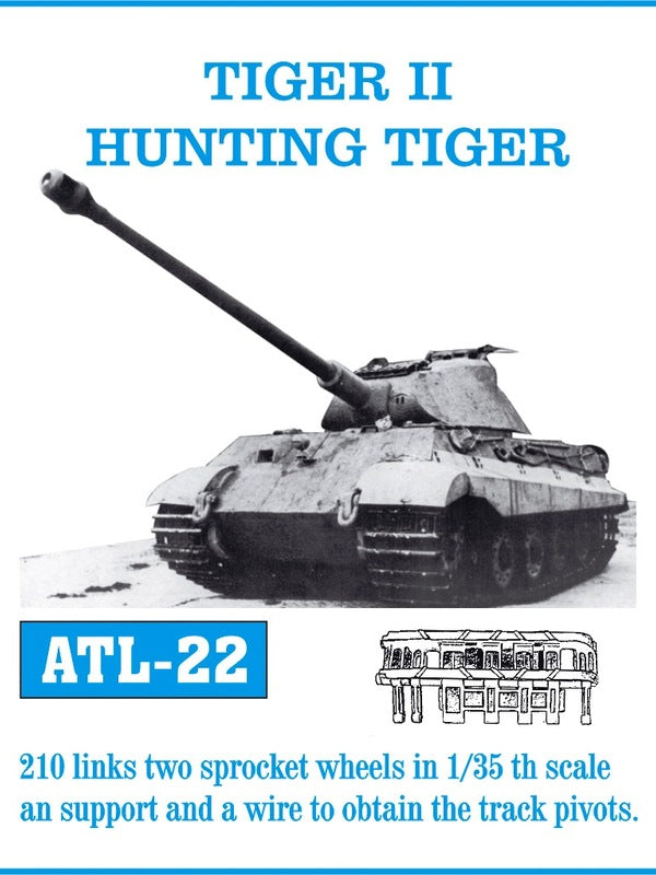 Friulmodel ATL-022 1/35 TIGER II / HUNTING TIGER