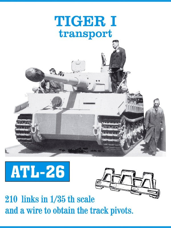 Friulmodel ATL-026 1/35 TIGER I transport