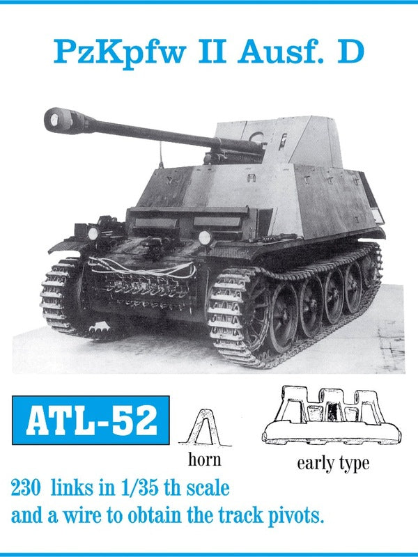 Friulmodel ATL-052 1/35 PzKpfw II Ausf. D