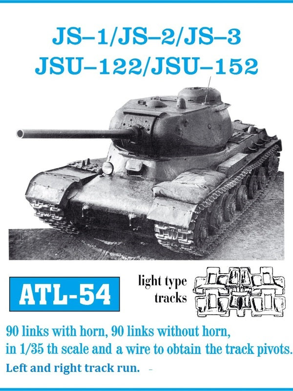 Friulmodel ATL-54 1/35 JS-1/JS-2/JS-3 JSU-122/JSU-152