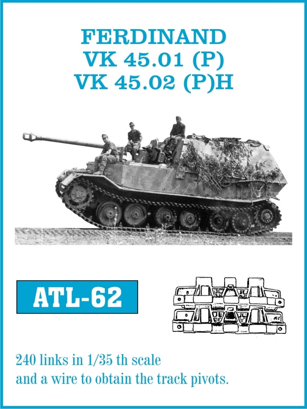 Friulmodel ATL-62 1/35 FERDINAND / VK 45.01(P) VK 45.02(P)H