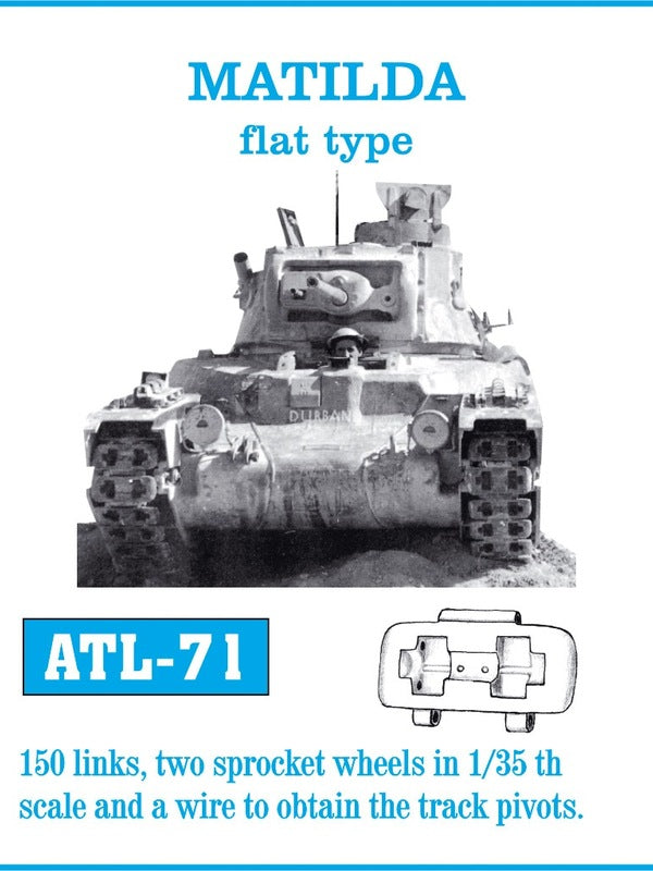 Friulmodel ATL-071 1/35MATILDA flat type