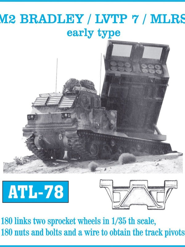 Friulmodel ATL-78 1/35 M2 Bradley / LVTP 7 /MLRS early type