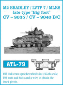 Friulmodel ATL-79 1/35 M2 BRADLEY / LVTP 7 / MLRS late type “Big foot” / CV-9035 / CV-9040 B/C