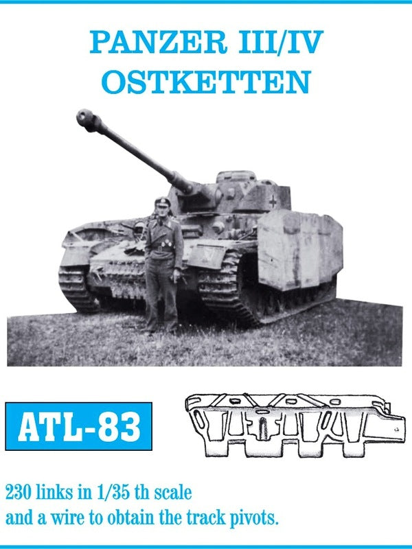 Friulmodel ATL-83 1/35 PANZER III/IV OSTKETTEN