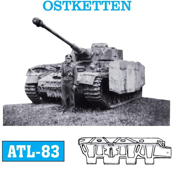 Friulmodel ATL-083 1/35 PANZER III/IV OSTKETTEN