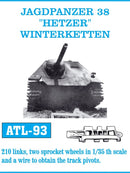 Friulmodel ATL-093 1/35 JAGDPANZER 38 HETZER WINTERKETTEN