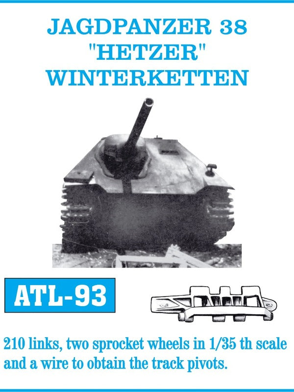 Friulmodel ATL-093 1/35 JAGDPANZER 38 HETZER WINTERKETTEN