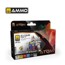 AMMO by Mig 20810 ATOM Beginners Set: SCI-FI Colors
