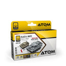 AMMO by Mig 20811 ATOM Black & White Technique Set