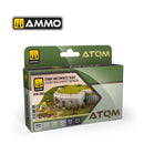 AMMO by Mig 20850 ATOM Cement and Concrete Colors Set