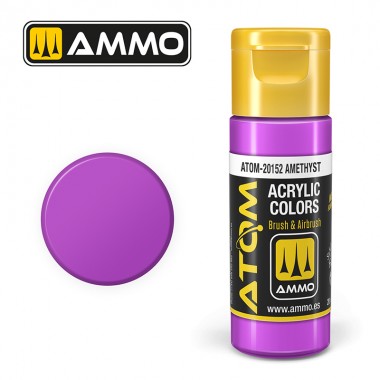 AMMO by Mig 20152 ATOM Acrylic Color - Amethyst