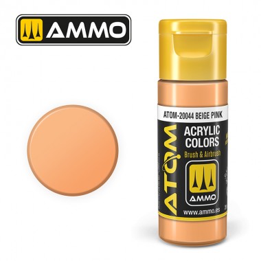 AMMO by Mig 20044 ATOM Acrylic Color - Beige Pink