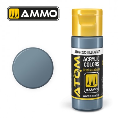 AMMO by Mig 20134 ATOM Acrylic Color - Blue Gray