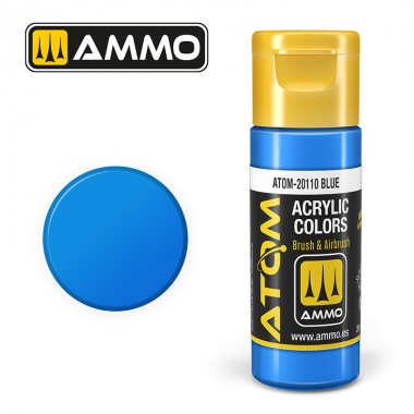 AMMO by Mig 20110 ATOM Acrylic Color - Blue