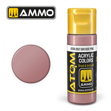 AMMO by Mig 20037 ATOM Acrylic Color - Dark Nude Pink