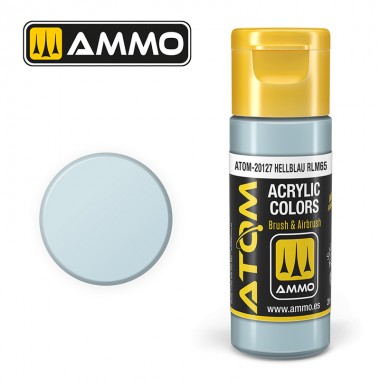 AMMO by Mig 20127 ATOM Acrylic Color - Hellblau RLM65