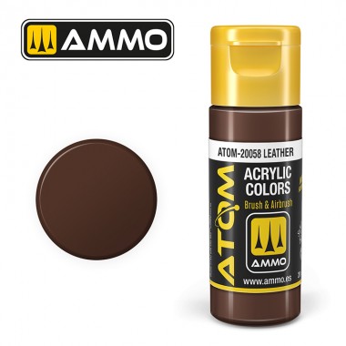 AMMO by Mig 20058 ATOM Acrylic Color - Leather