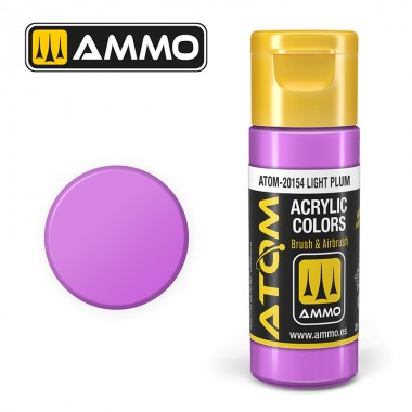 AMMO by Mig 20154 ATOM Acrylic Color - Light Plum