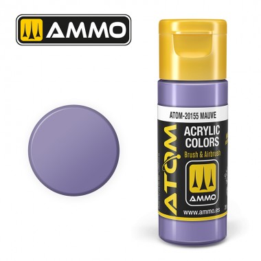 AMMO by Mig 20155 ATOM Acrylic Color - Mauve