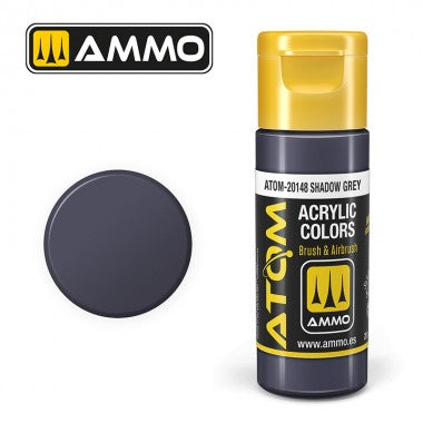 AMMO by Mig 20148 ATOM Acrylic Color - Shadow Grey