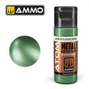 AMMO by Mig 20175 ATOM Acrylic Metallic - Aotake Green