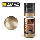 AMMO by Mig 20173 ATOM Acrylic Metallic - Brass