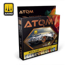 AMMO by Mig 20702 ATOM Metallic Colors Set