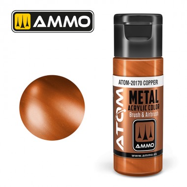 AMMO by Mig 20170 ATOM Acrylic Metallic - Copper